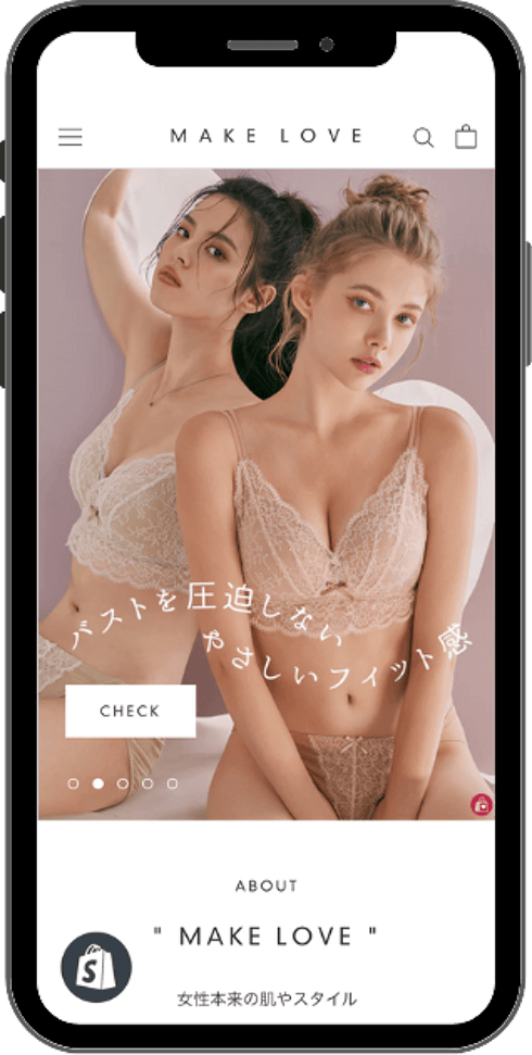 makeloveのmockup